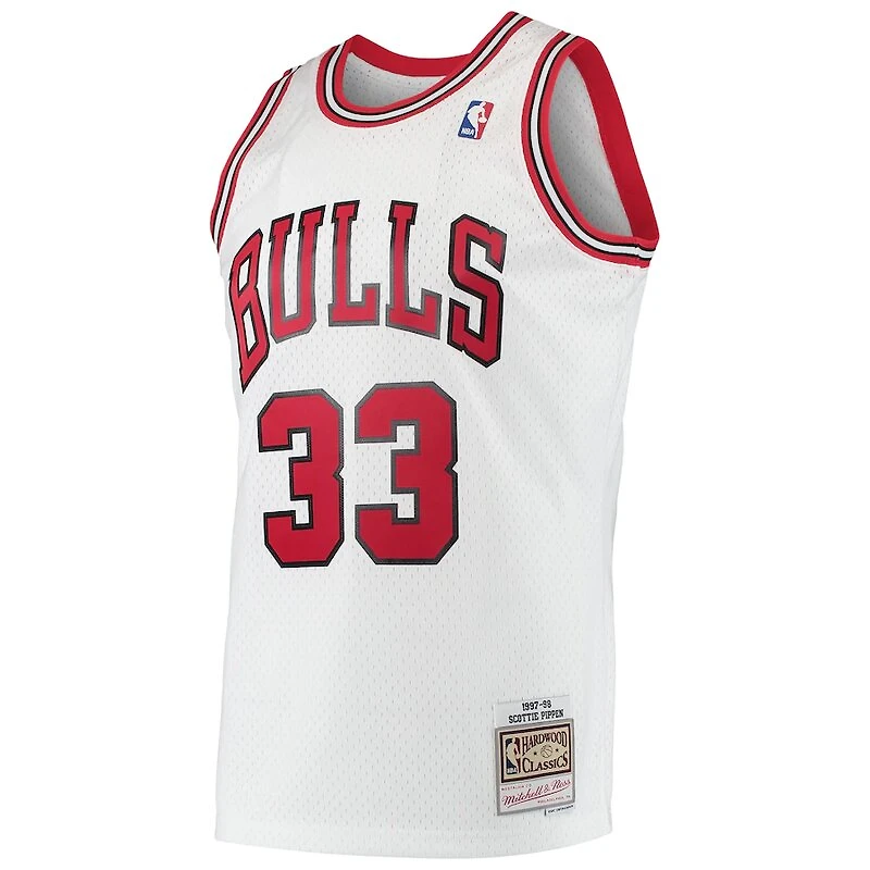 Scottie Pippen Chicago Bulls Mitchell & Ness  1997-98 Hardwood Classics Swingman Jersey White
