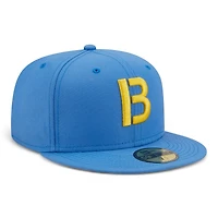 Boston Red Sox Blue and Canary Yellow City Connect 59FIFTY Fitted Hat