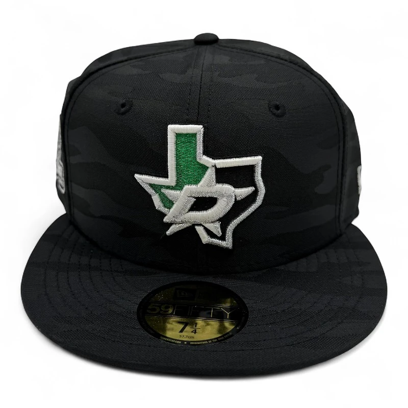 Dallas Stars Black Camo 2007 All Star Game Patch Green UV New Era 59FIFTY Fitted Hat