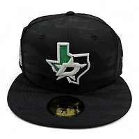 Dallas Stars Black Camo 2007 All Star Game Patch Green UV New Era 59FIFTY Fitted Hat