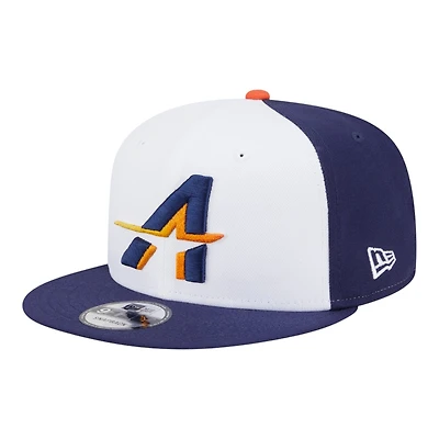 Houston Astros White and Navy City Connect New Era 9FIFTY Snapback Hat