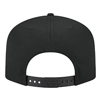 San Francisco Giants White on Black New Era 9FIFTY A-Frame Snapback Hat