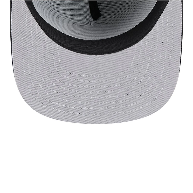 San Francisco Giants White on Black New Era 9FIFTY A-Frame Snapback Hat