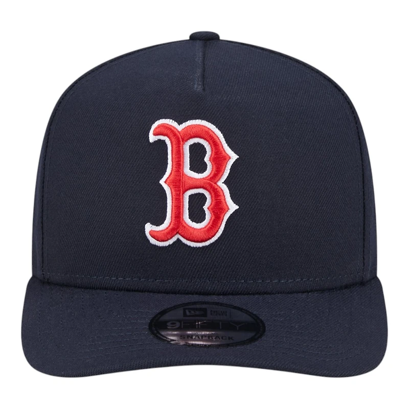Boston Red Sox Navy New Era 9FIFTY A-Frame Snapback Hat