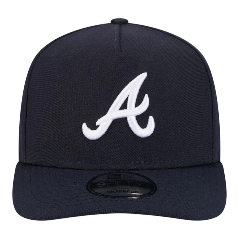 Atlanta Braves Navy New Era 9FIFTY A-Frame Snapback Hat