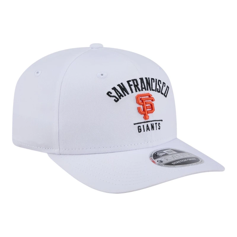 San Francisco Giants White New Era 9SEVENTY Stretch Snapback Hat