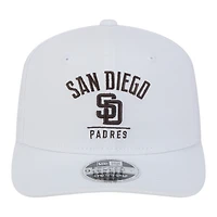 San Diego Padres White New Era 9SEVENTY Stretch Snapback Hat