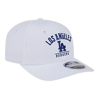 Los Angeles Dodgers White New Era 9SEVENTY Stretch Snapback Hat