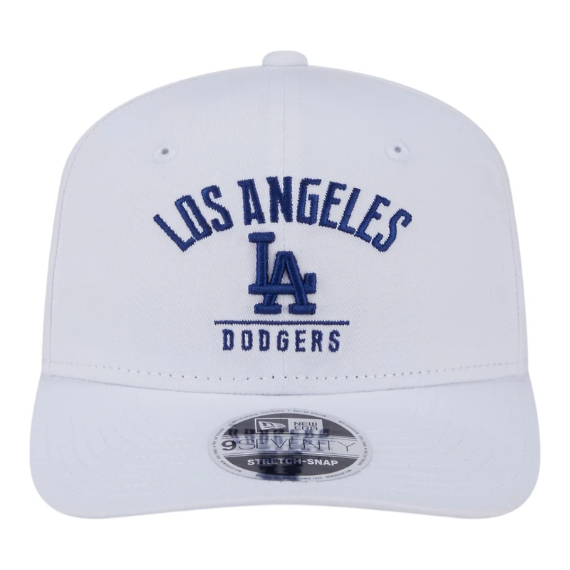 Los Angeles Dodgers White New Era 9SEVENTY Stretch Snapback Hat