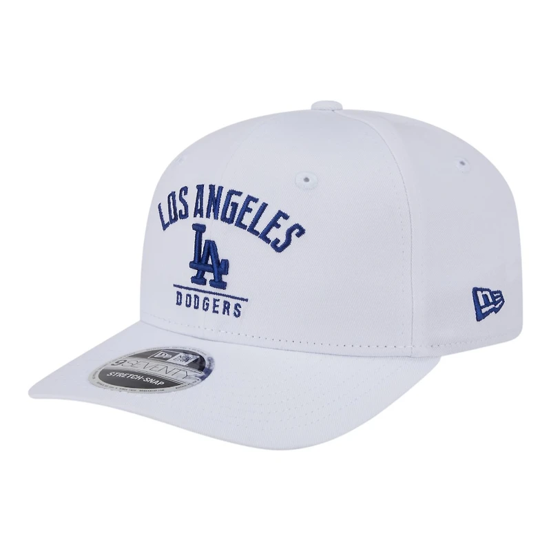 Los Angeles Dodgers White New Era 9SEVENTY Stretch Snapback Hat