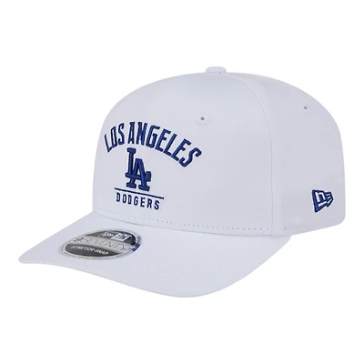 Los Angeles Dodgers White New Era 9SEVENTY Stretch Snapback Hat