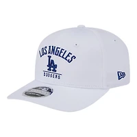 Los Angeles Dodgers White New Era 9SEVENTY Stretch Snapback Hat