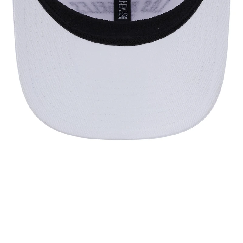 Los Angeles Dodgers White New Era 9SEVENTY Stretch Snapback Hat