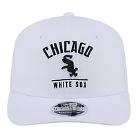 Chicago White Sox White New Era 9SEVENTY Stretch Snapback Hat
