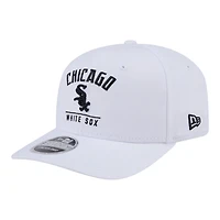Chicago White Sox White New Era 9SEVENTY Stretch Snapback Hat