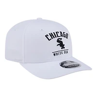 Chicago White Sox White New Era 9SEVENTY Stretch Snapback Hat
