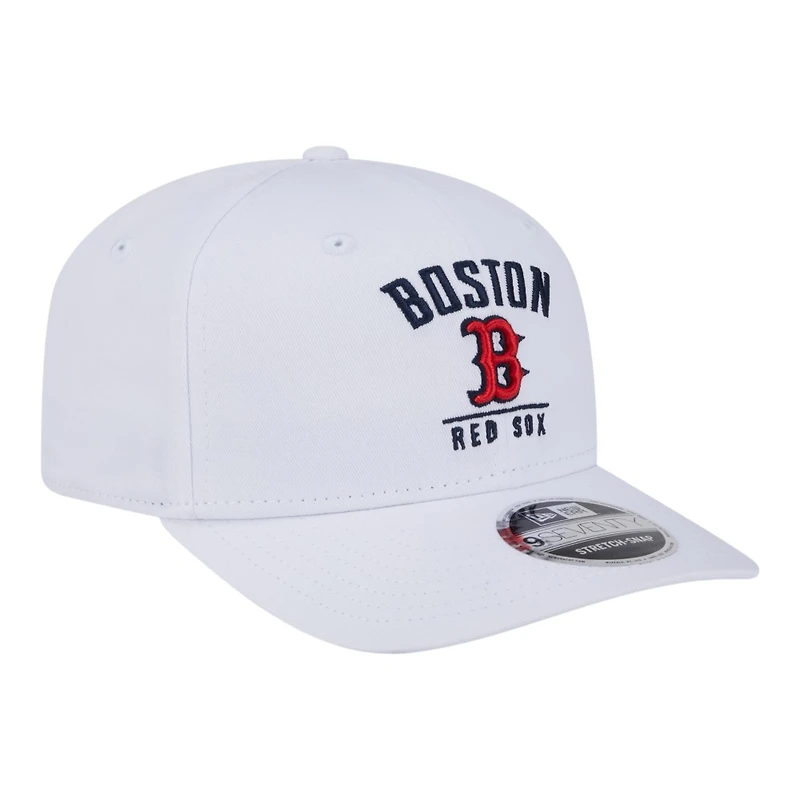 Boston Red Sox White New Era 9SEVENTY Stretch Snapback Hat