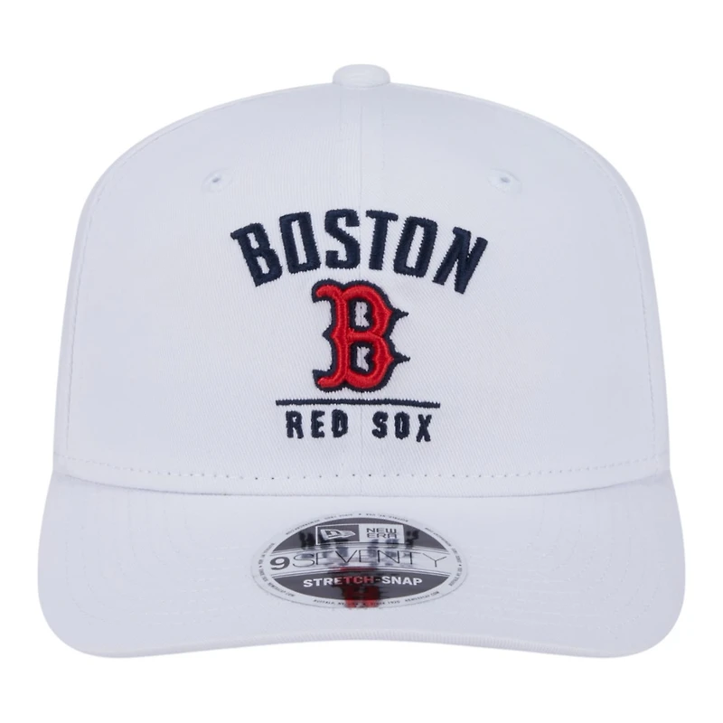 Boston Red Sox White New Era 9SEVENTY Stretch Snapback Hat