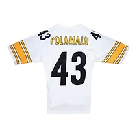 Pittsburgh Steelers Troy Polamalu White 2005 Mitchell & Ness Legacy Jersey