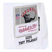 Pittsburgh Steelers Troy Polamalu White 2005 Mitchell & Ness Legacy Jersey