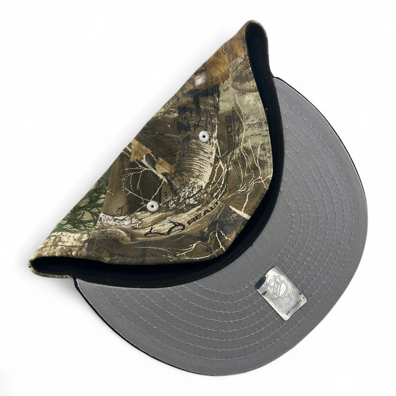 Pittsburgh Penguins Realtree Camo and Black "Melted Ice Collection" Gray UV New Era 59FIFTY Fitted Hat