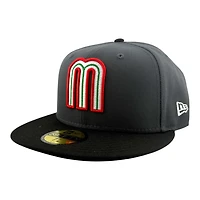 Mexico Graphite and Black UV New Era 59FIFTY Fitted Hat