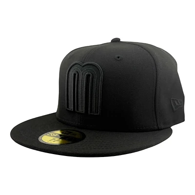 Mexico All Black New Era 59FIFTY Fitted Hat