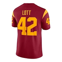 USC Trojans Ronnie Lott Cardinal Red Nike NCAA Game Jersey