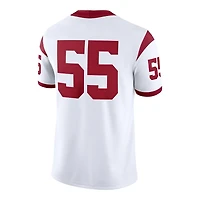 USC Trojans White #55 Nike NCAA Game Jersey