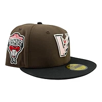 Arizona Diamondbacks Brown and Black "Mocha" 1998 Inaugural Patch Pink UV New Era 59FIFTY Fitted Hat
