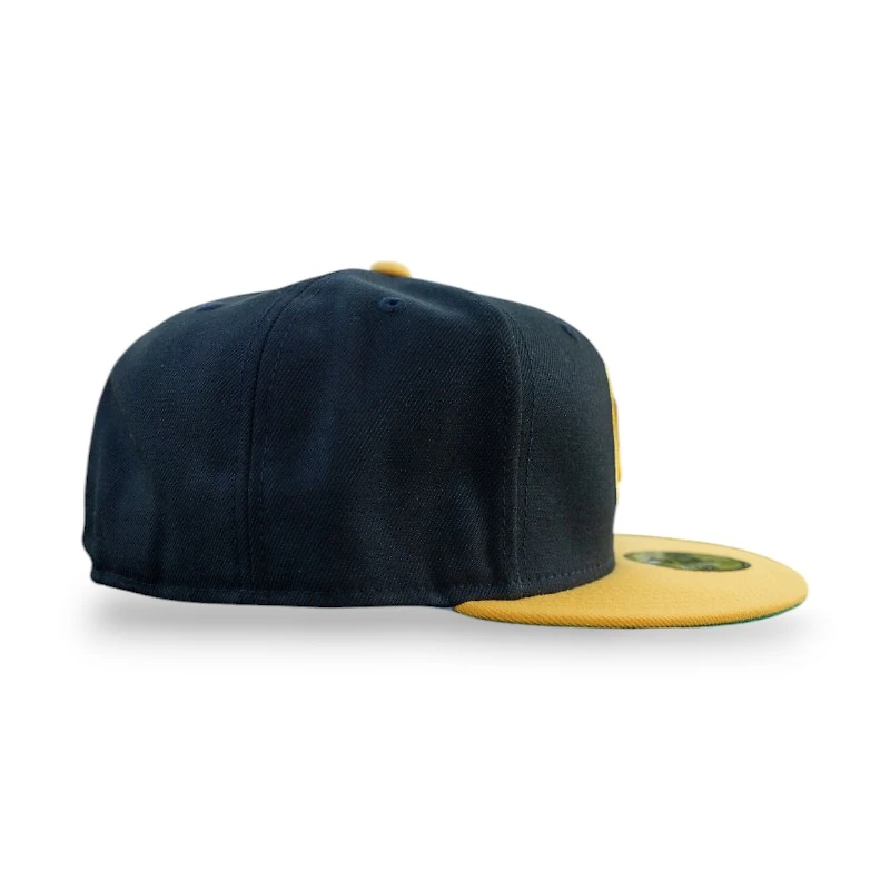 Boston Bruins Black A Gold 2T Leon the Lab Green UV New Era 59FIFTY Fitted Hat