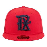 Texas Rangers Red 2025 City Connect Fan Pack New Era 59FIFTY Fitted Hat