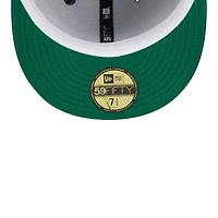 Dallas Cowboys Gray Two Tone Satin With New Era Pin 59FIFTY Fitted Hat