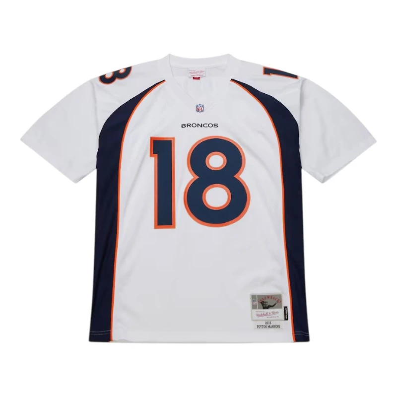 Denver Broncos Peyton Manning White 2015 Mitchell & Ness Legacy Jersey
