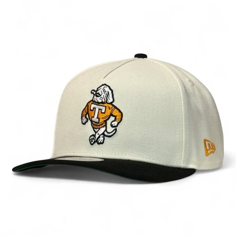 Tennessee Volunteers Chrome and Black 75 Years Neyland Stadium Patch New Era 9FIFTY A-Frame Snapback Hat