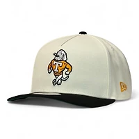 Tennessee Volunteers Chrome and Black 75 Years Neyland Stadium Patch New Era 9FIFTY A-Frame Snapback Hat