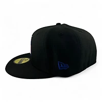 Seattle Mariners Black "Donut Collection" 20th Anniversary Patch Icy Blue UV New Era 59FIFTY Fitted Hat