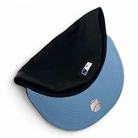 Seattle Mariners Black "Donut Collection" 20th Anniversary Patch Icy Blue UV New Era 59FIFTY Fitted Hat