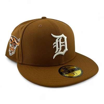 Detroit Tigers Toasted Peanut "Donut Collection" 2000 Patch Burnt Orange UV New Era 59FIFTY Fitted Hat