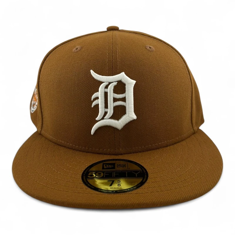 Detroit Tigers Toasted Peanut "Donut Collection" 2000 Patch Burnt Orange UV New Era 59FIFTY Fitted Hat