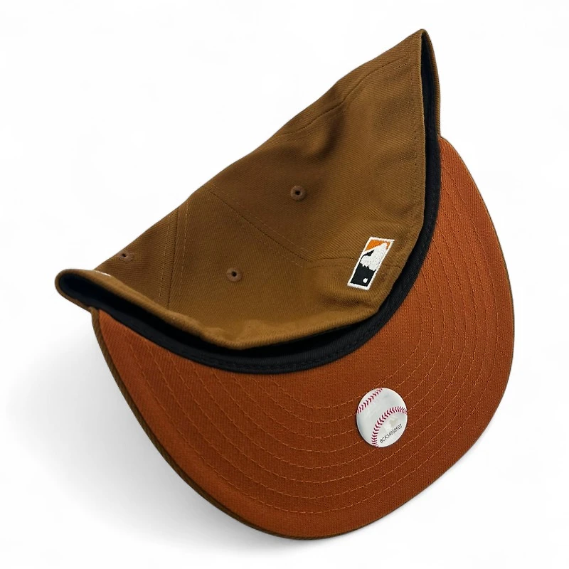 Detroit Tigers Toasted Peanut "Donut Collection" 2000 Patch Burnt Orange UV New Era 59FIFTY Fitted Hat