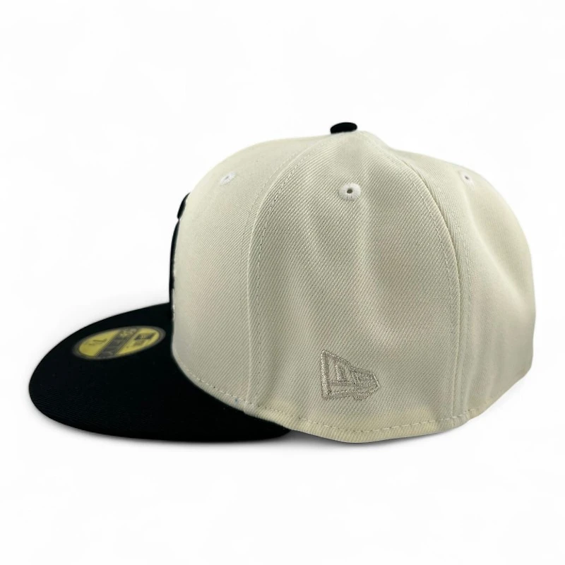 Chicago White Sox Chrome and Black "Chrome Collection" 2003 ASG Patch Gray UV New Era 59FIFTY Fitted Hat