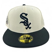 Chicago White Sox Chrome and Black "Chrome Collection" 2003 ASG Patch Gray UV New Era 59FIFTY Fitted Hat