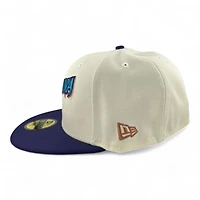 Arizona Diamondbacks Chrome and Purple "Chrome Collection" 20th Anniversary Patch Gray UV New Era 59FIFTY Fitted Hat