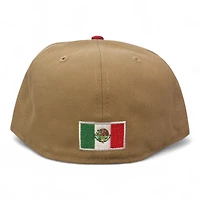 Mexico Camel and Red Gray UV New Era 59FIFTY Fitted Hat