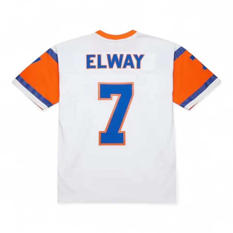 Denver Broncos John Elway White 1994 Mitchell & Ness Legacy Jersey