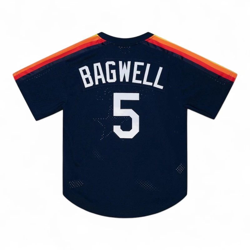 Houston Astros Navy Jeff Bagwell Cooperstown Collection Pullover Jersey