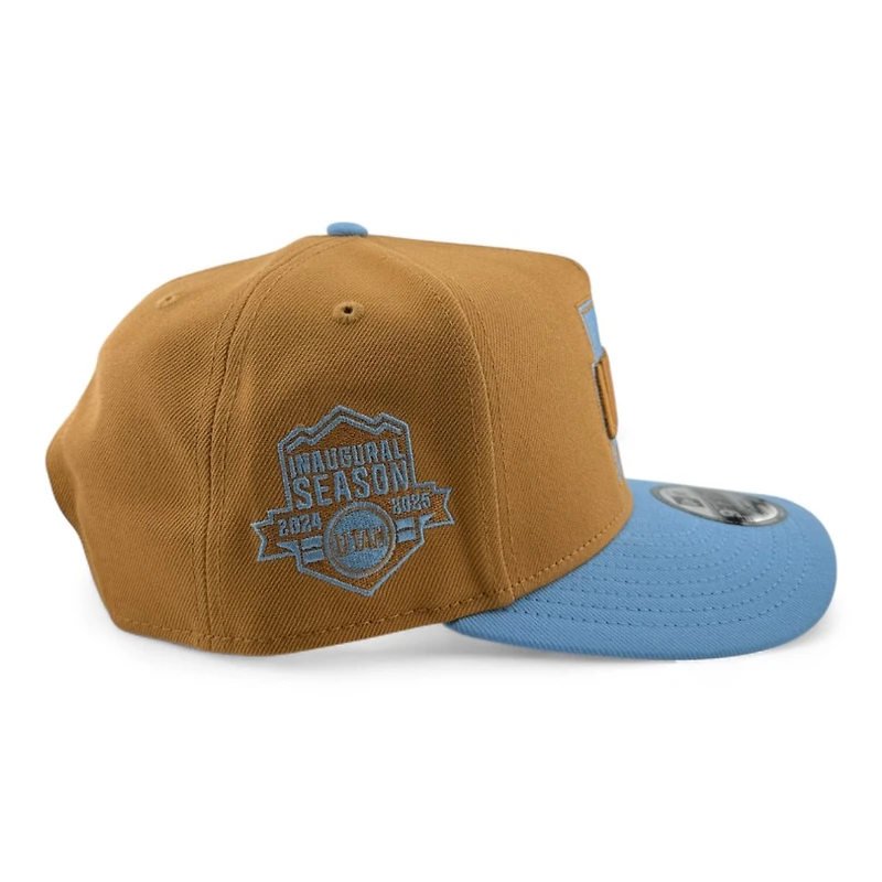 Utah Hockey Club Bronze and Mountain Blue Inaugural Season Patch New Era 9FIFTY A-Frame Snapback Hat