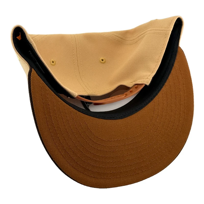 Utah Hockey Club Tan and Brown Inaugural Season Patch Caramel UV New Era 9FIFTY Snapback Hat
