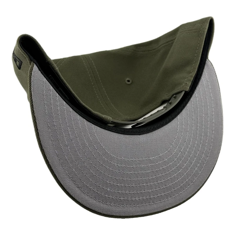 Utah Hockey Club Olive Inaugural Season Patch Gray UV New Era 9FIFTY Snapback Hat